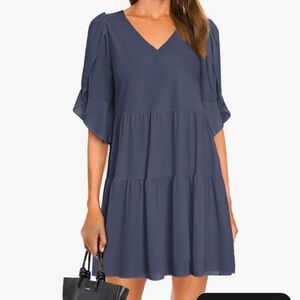 Chic Navy Women's Mini Dress